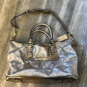 Coach- rose gold shoulder bag